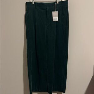 Everlane Green Corduroy Pants